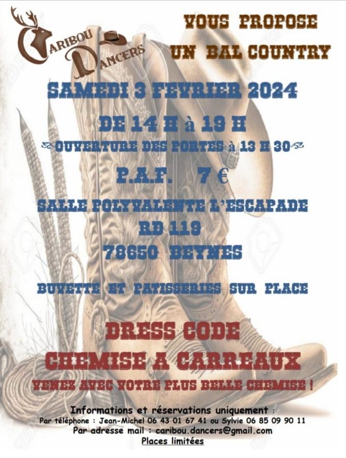 BAL COUNTRY 03 FEVRIER A BEYNES
